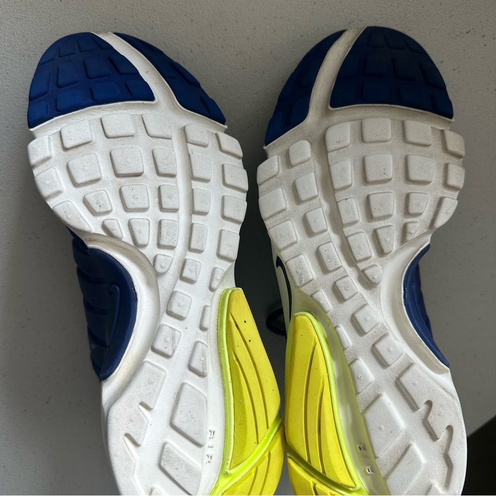 Nike Womens Air Presto Flyknit Ultra Running Shoe Deep Royal Blue Summit White 4 - Picture 7 of 8